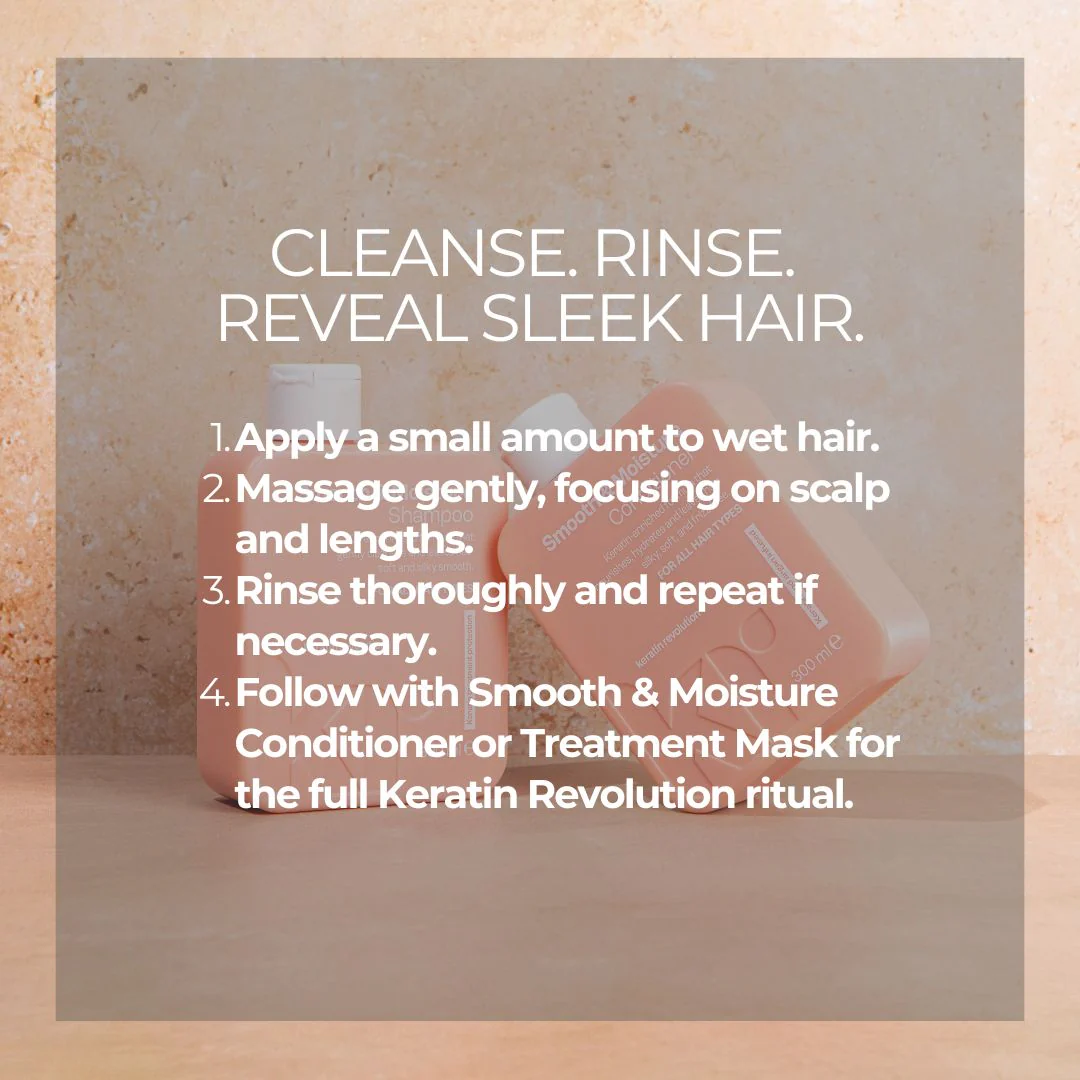 Smooth & Moisture Shampoo 300ml - Image 4